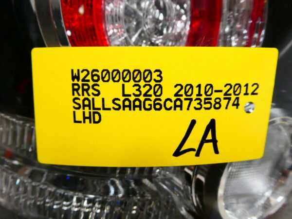 Range Rover L320 Sport 2010 2013 Farolins usados