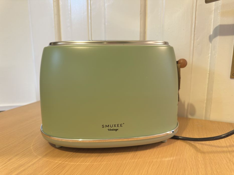 Toster vintage Smukee retro pistacjowy miętowy matcha