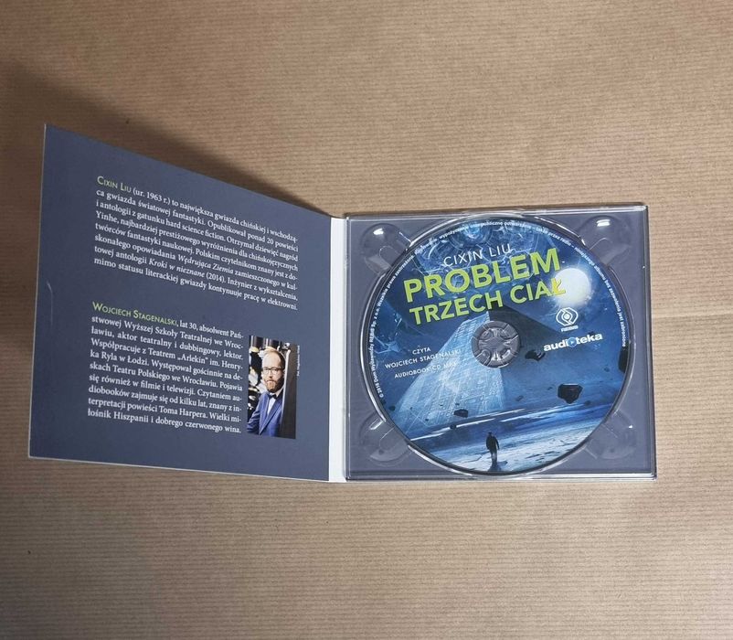Audiobook PROBLEM TRZECH CIAŁ absolutny bestseller sci-fi