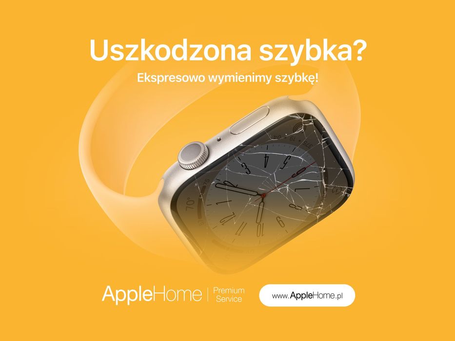 Wymiana szybki Apple Watch 4/5/7/8/9/10 Ultra | Ekspresowa naprawa