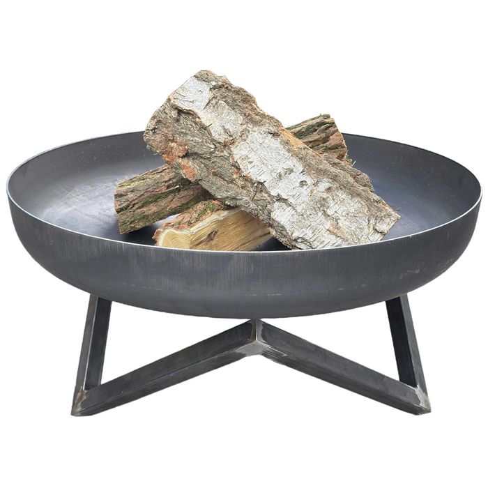 Palenisko ogrodowe stalowe Deep 70 cm głęboka misa stal 3 mm ognisko