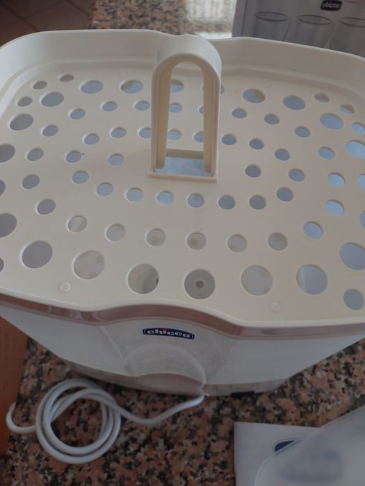 Esterilizador Elétrico Chicco SterilNatural 2 em 1 - Excelente Estado!