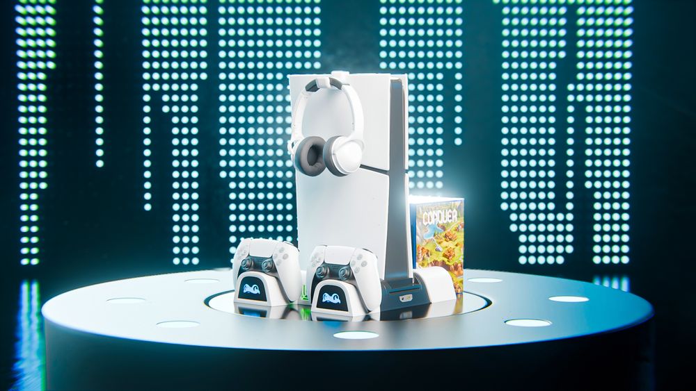 Podstawka Chłodząca Ładowarka Ps5 4In1 Outlet