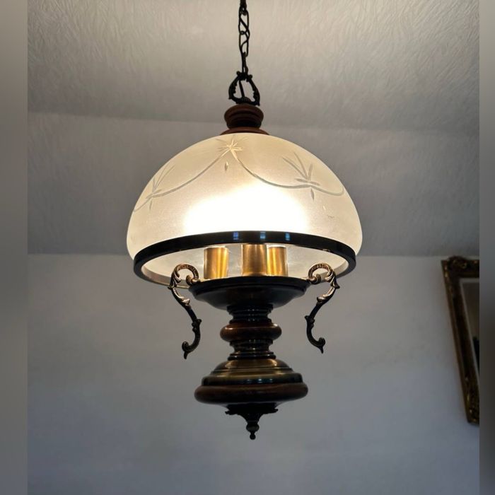 Світильник люстра на 3 лампи светильник 7030