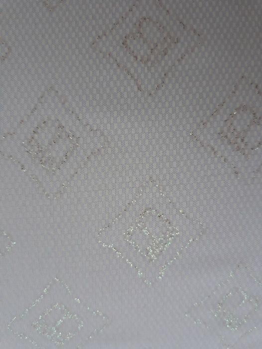 parasolka na chrzest ślubna biała ze złotymi elementami LauraBiagiotti