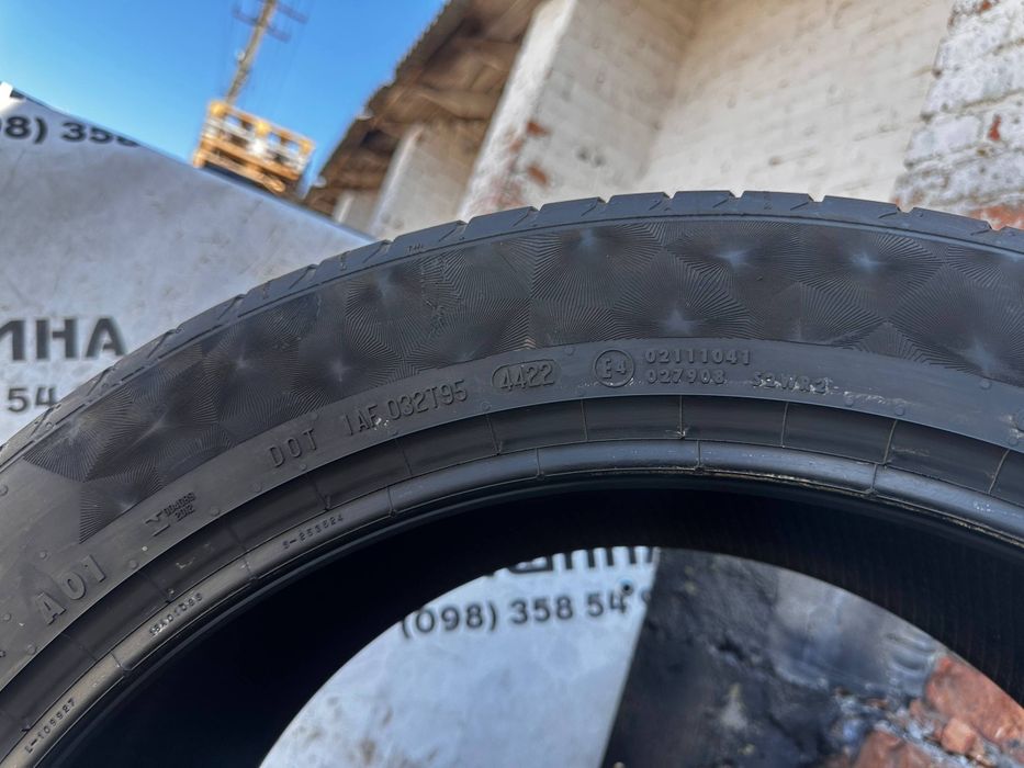 Шина 265/45 R 21 Continental PremiumContact 6. Одне колесо. Розпаровка.