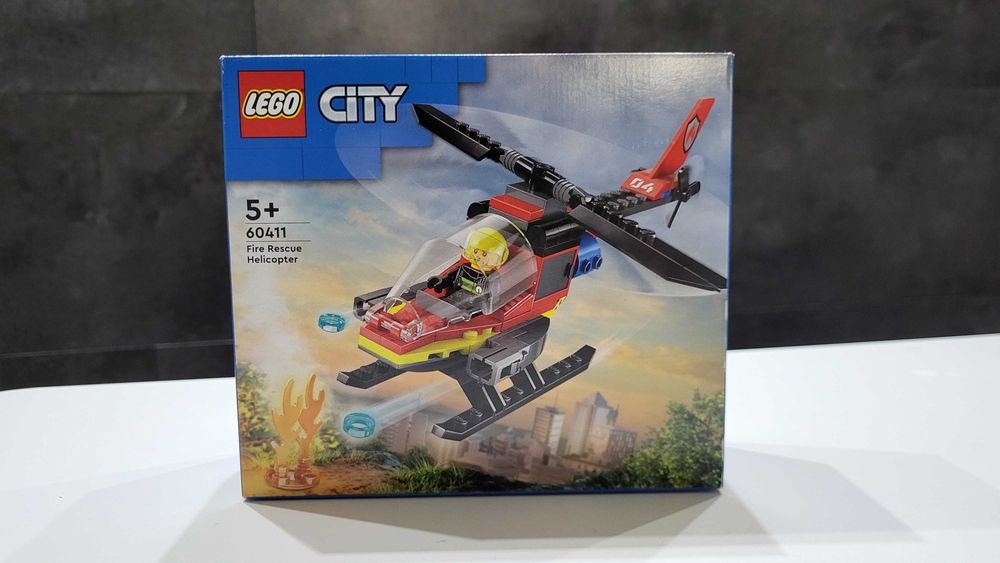 Lego City 60411 helikopter strażak NOWY różne zestawy