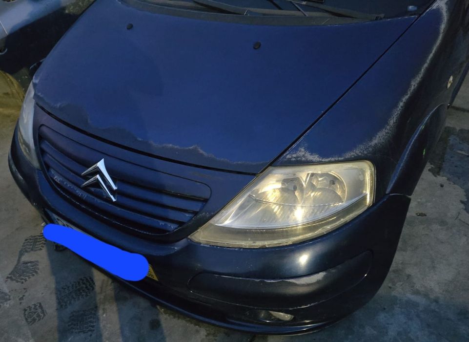 Frente completa sem airbags citroen c3