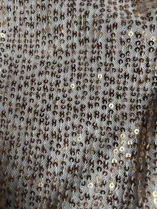 Sukienka  złota cekiny