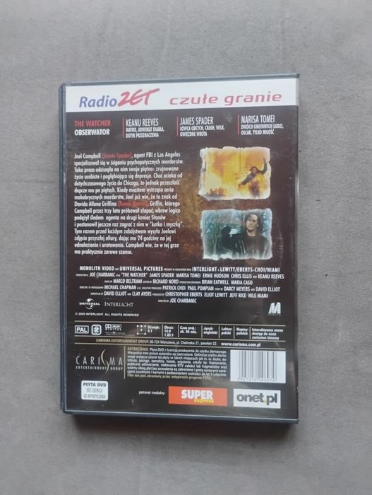 Obserwator Keanu Reeves DVD