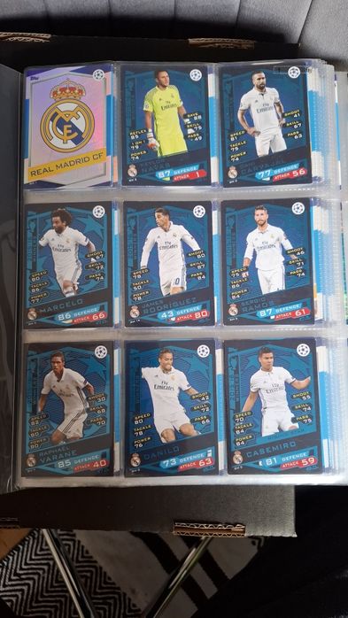 Karty Winners Real Madryt
2016/17
Topps Match Attax 
Uefa Champions Le