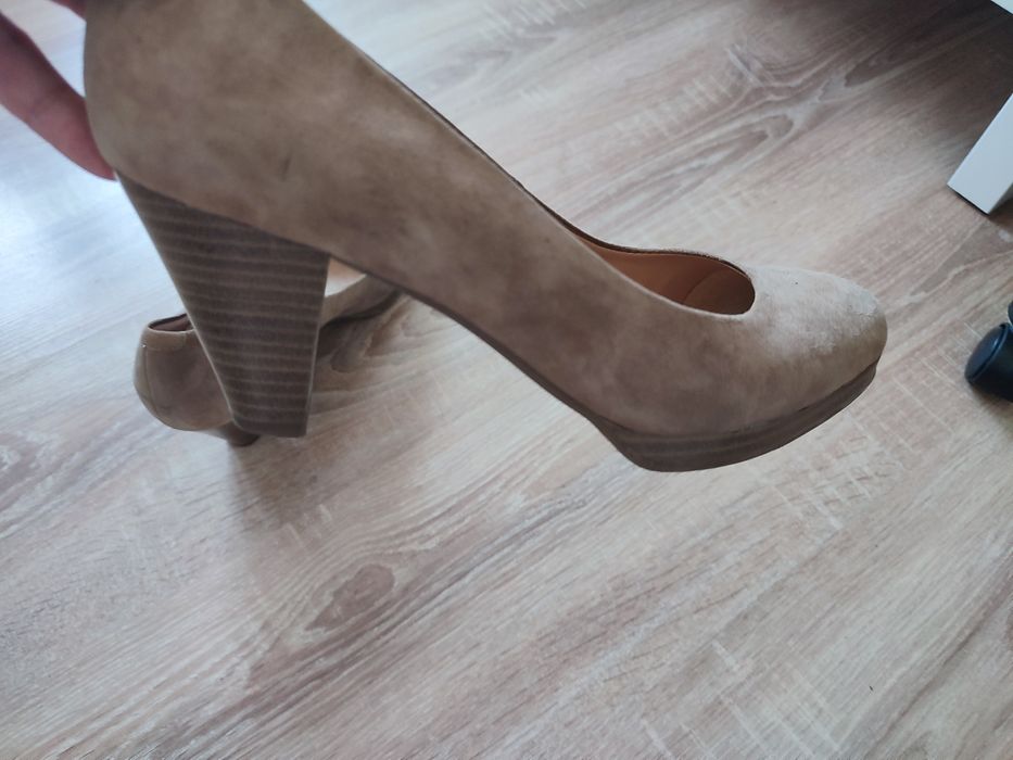 Buty skórzane Deichmann