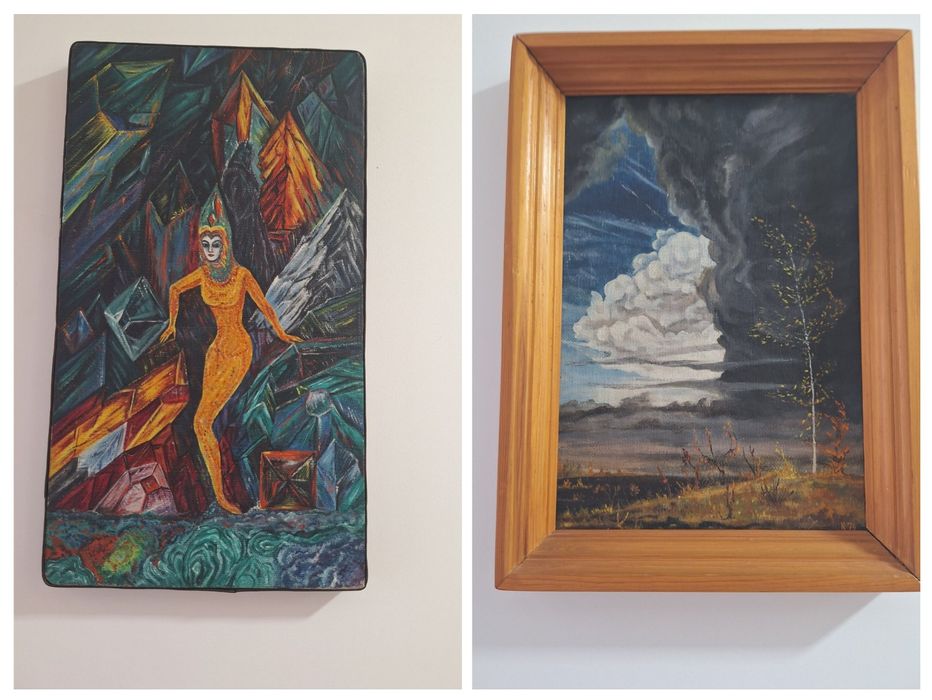 Дві фантастичні картини художниці  Кулінич Олени