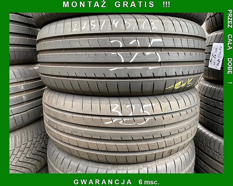225/45/19 Goodyear Eagle F1_6,2mm_2szt_(325)