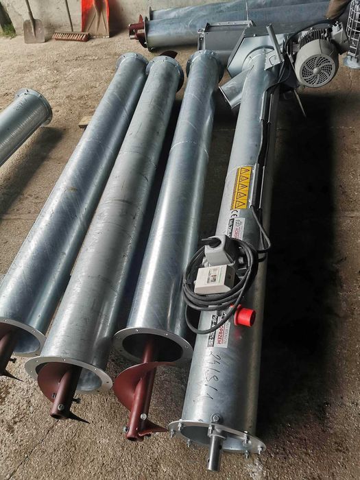Elementy przedłużające nowe zmijki fi 110/250 do zboża PRODUCENT ocynk