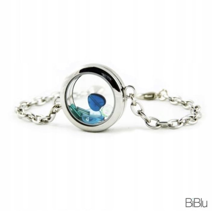 Srebrna bransoletka sekretnik BiBlu