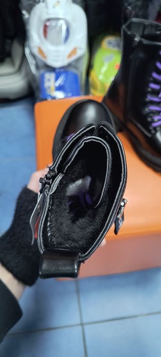 Акція! Зимові дитячі черевики Bessky. 32-37 .взуття на дівчинку