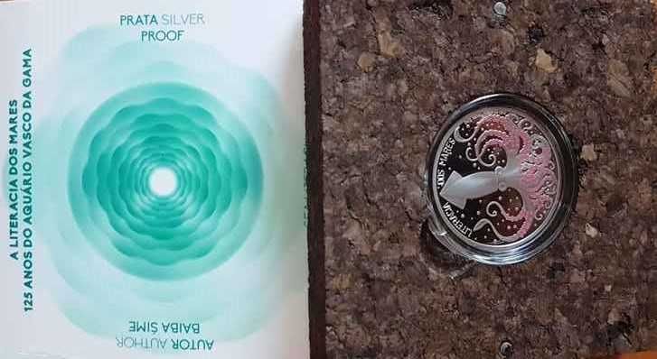 PORTUGAL 7.50€ Literacia dos Mares - PROOF