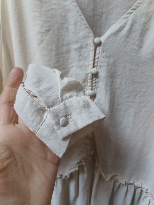 Sukienka z falbaną (tunika koszulowa), r. 36