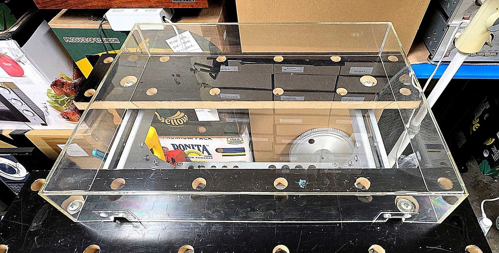 Micro Seiki DD7/40 oryginalna pokrywa, mały defekt