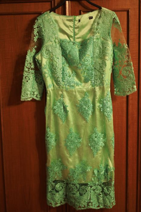Вечірня Сукня зеленого кольору