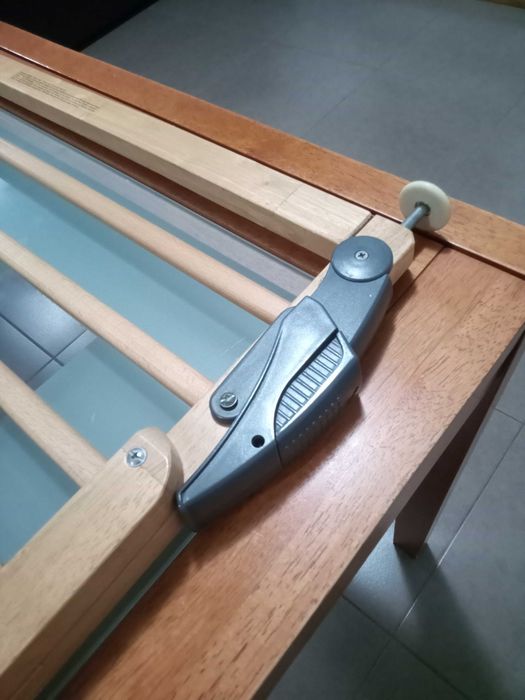 Barreira de Segurança/Grade de Escadas Indowoods Nicolas (Largura ajustável: De 78,5 cm a 113,5 cm)