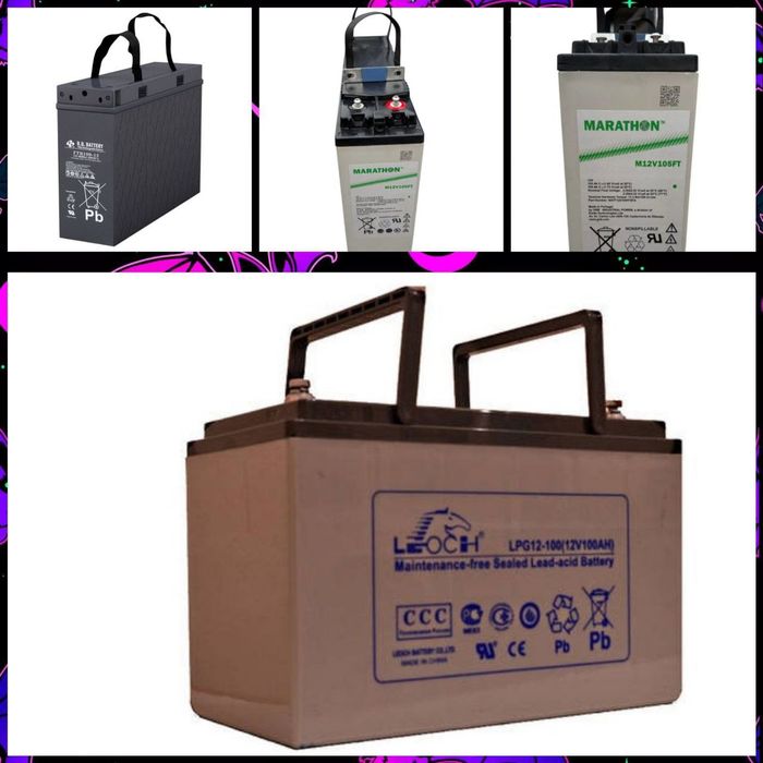 Акумулятори AGM GEL з Європи для ДБЖ та інверторів