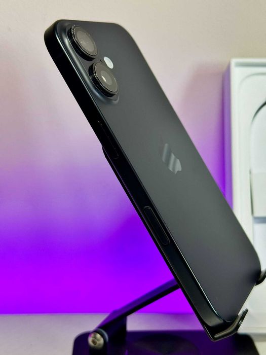 iPhone 16 | 128GB | Czarny | Bateria 96% | Gwarancja | Stan wzorowy