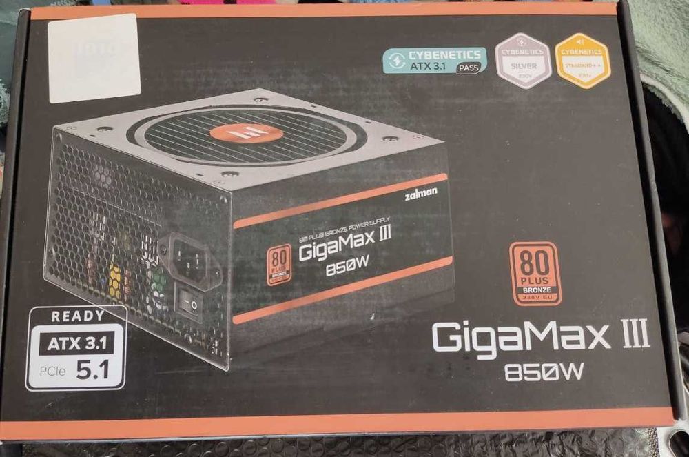 Новые и Б/У блоки питания Zalman и Gamemax 550/700/750/850W