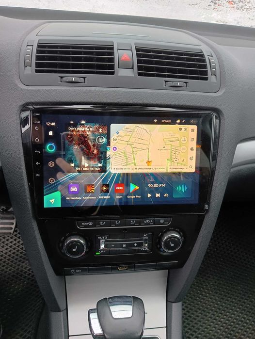 Магнітола android для Skoda Octavia A5, 10 дюймів CarPlay