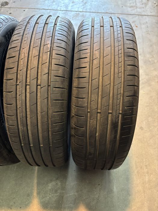 Opony stan bdb Tanio komplet okazja  LETNIE  Goodyear Efficientgrip Performance 205/60R16