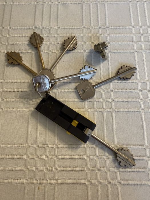 Dierre wkladka z kluczami 6 szt.