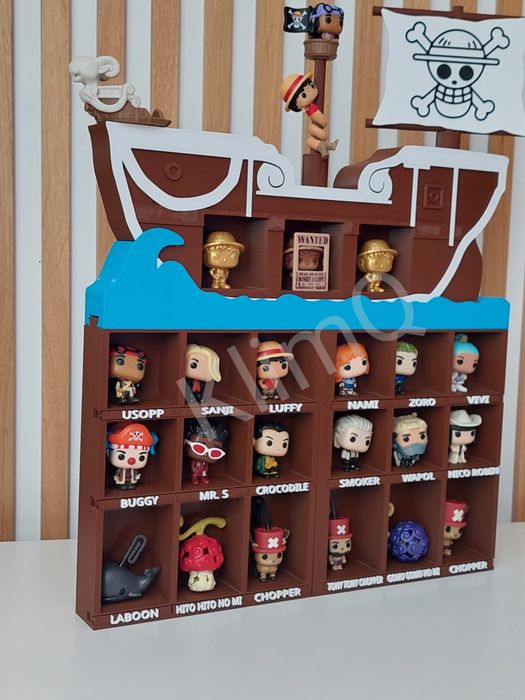 Ekspozytor stojak na figurki One Piece Kinder Joy