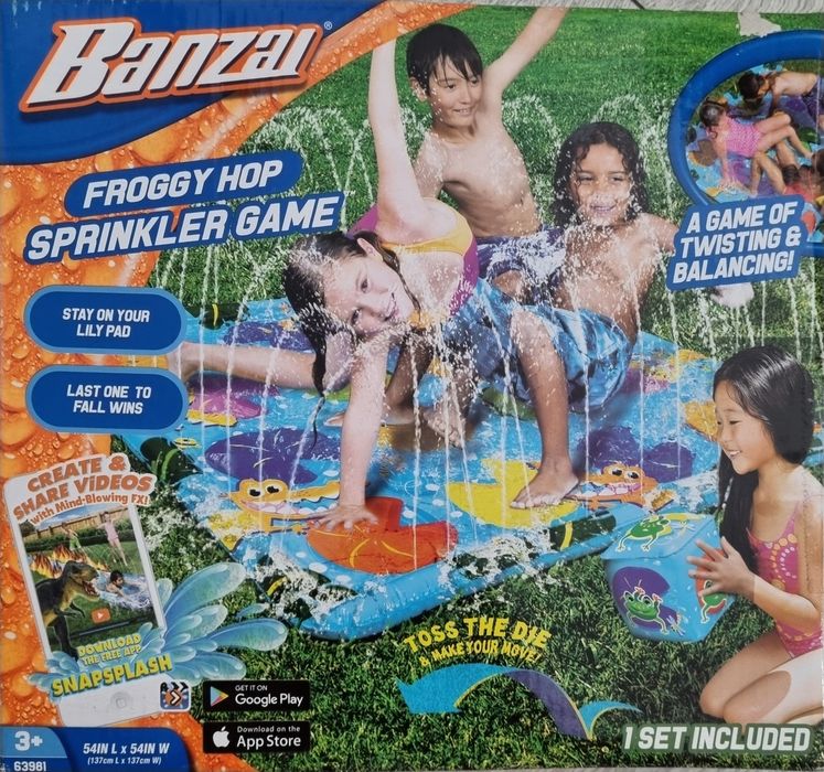 Gra wodna Bamzai sprinkler game