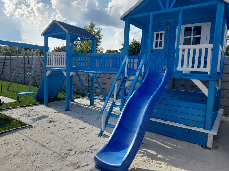 Drewniany Plac Zabaw Ewelina