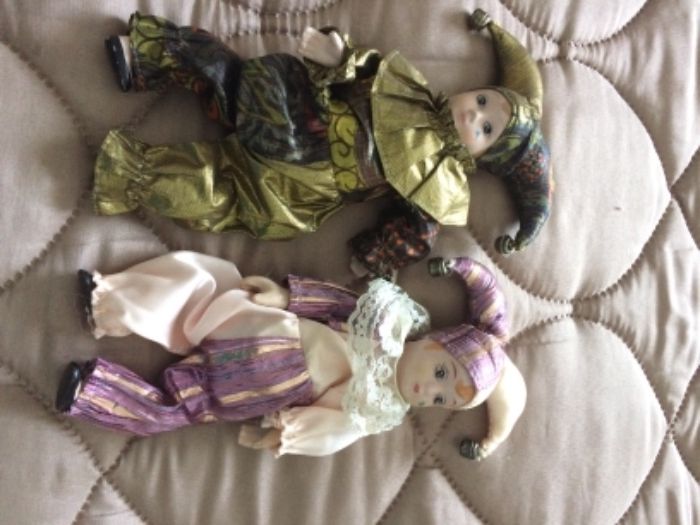 Bonecas de porcelana