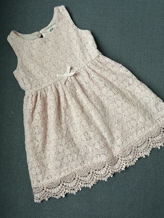 Нежное кружевное платье H&M, 104-110 /сукня, плаття