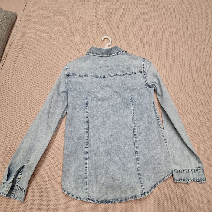 Джинсова рубашка pullsbear