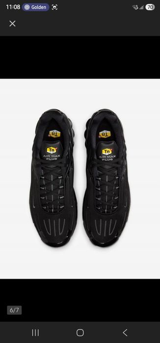 NIKE AIR MAX PLUS III TN Black Dark Smoke Grey kazdy rozmiar