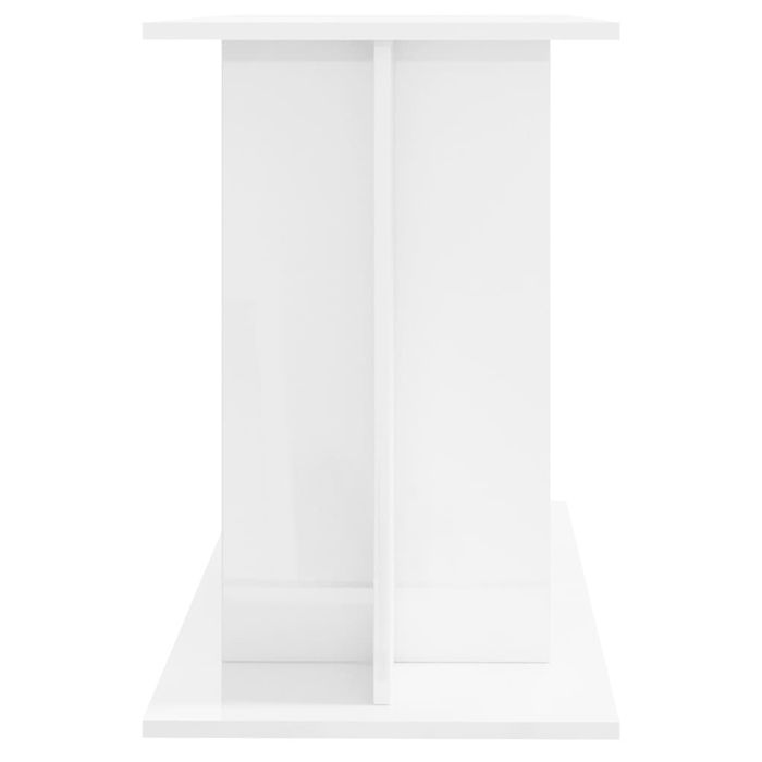 Stylowa szafka pod akwarium 100x40x60 cm, biała na wysoki połysk