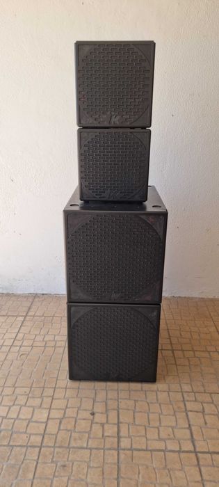Sistema de Som Profissional K-array Redline (KF12 + KL18)
