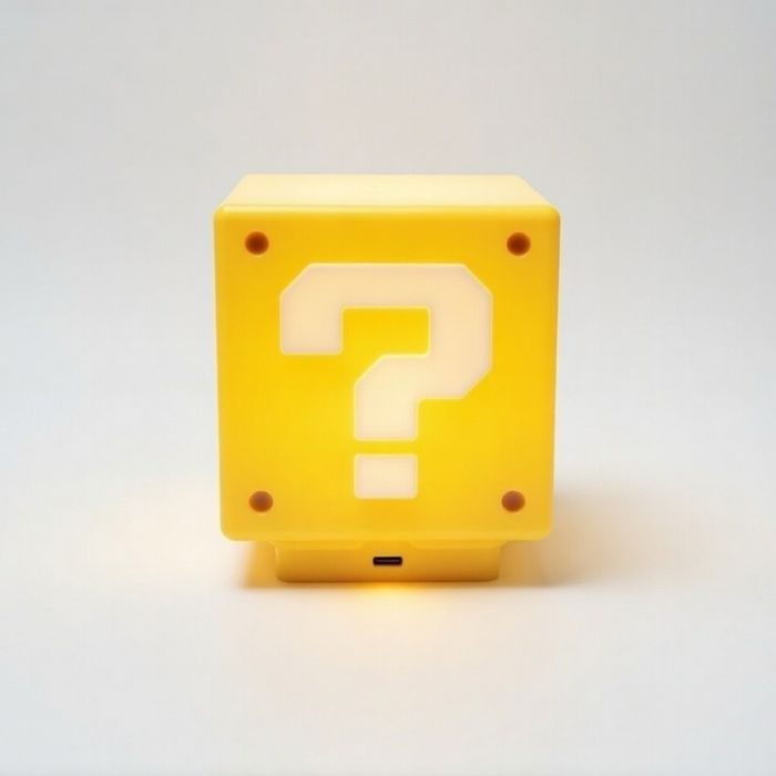 Світильник Question Block з Super Mario зі звуками з гри