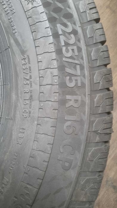 2 Opony całoroczne 225/75r16 C Continental Van Contact Camper Warszawa
