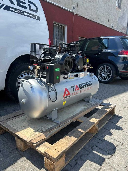 Kompresor olejowy TAGRED 100L 400V 3-TŁOKOWY– OUTLET