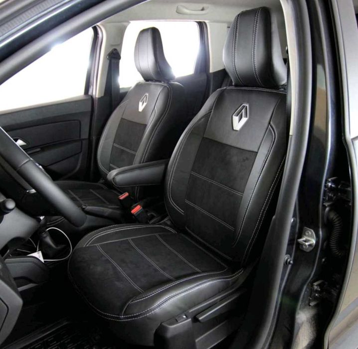 Модельные чехлы на сиденья на все авто! Эко кожа алькантара В НАЛИЧИИ!