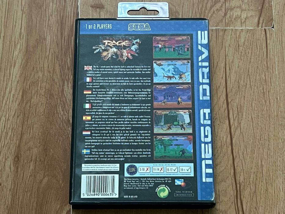 Primal Rage, Sega Mega Drive
