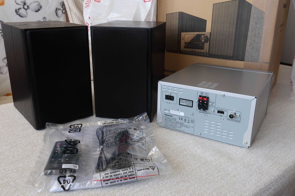 Panasonic SC-PM700EG-S 2x40W Bluetooth JAK NOWA