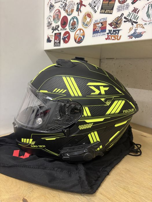 Kask motocyklowy Lazer Rafale rozm.XL +intercom