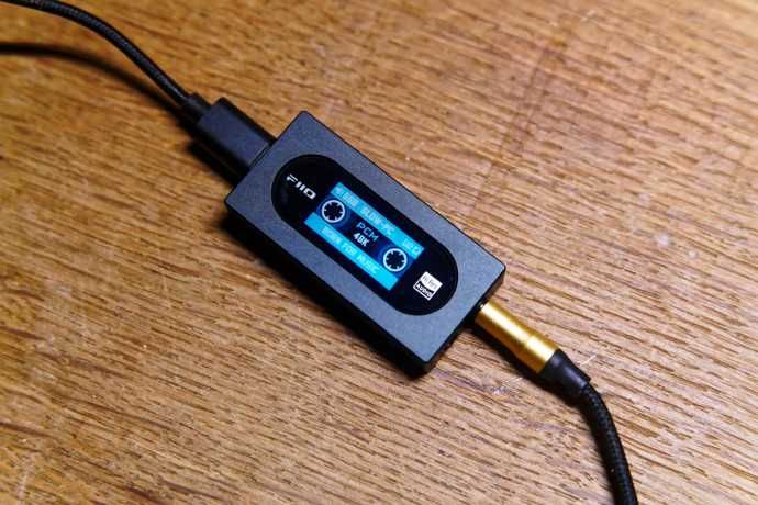 FiiO KA15 (Black) - ЦАП, DAC, CS43198, 560mW, DSD256
