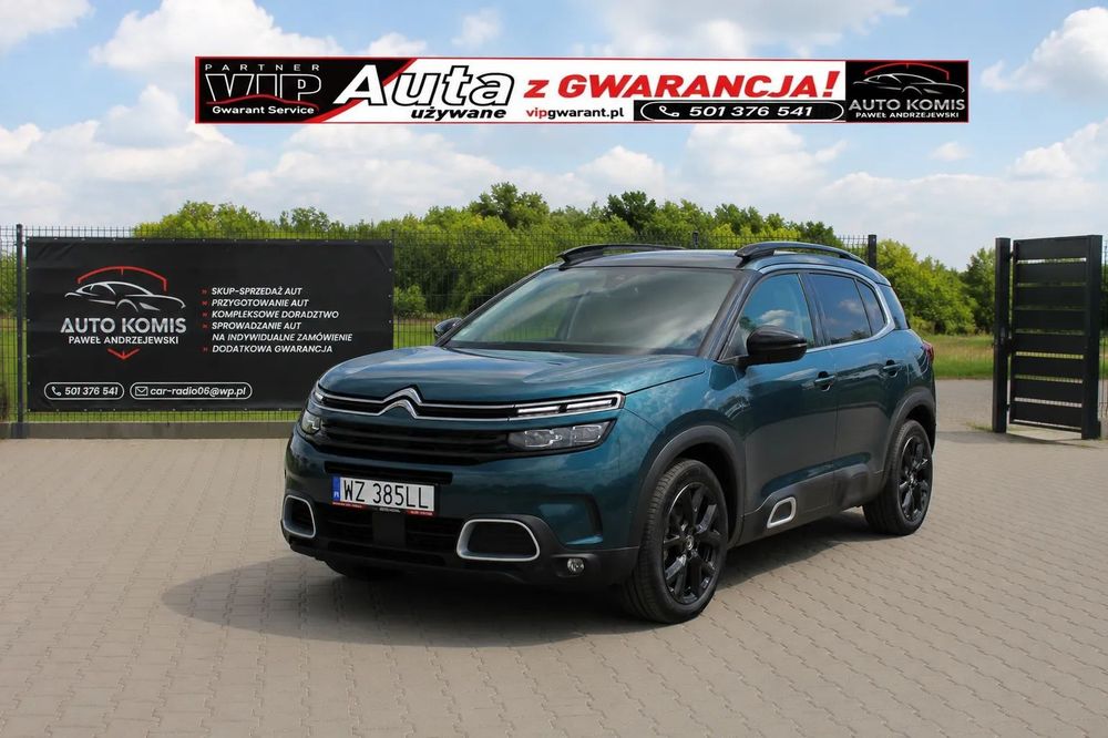 Citroën C5 Aircross LED, ALU, pół-skóra, Full opcja